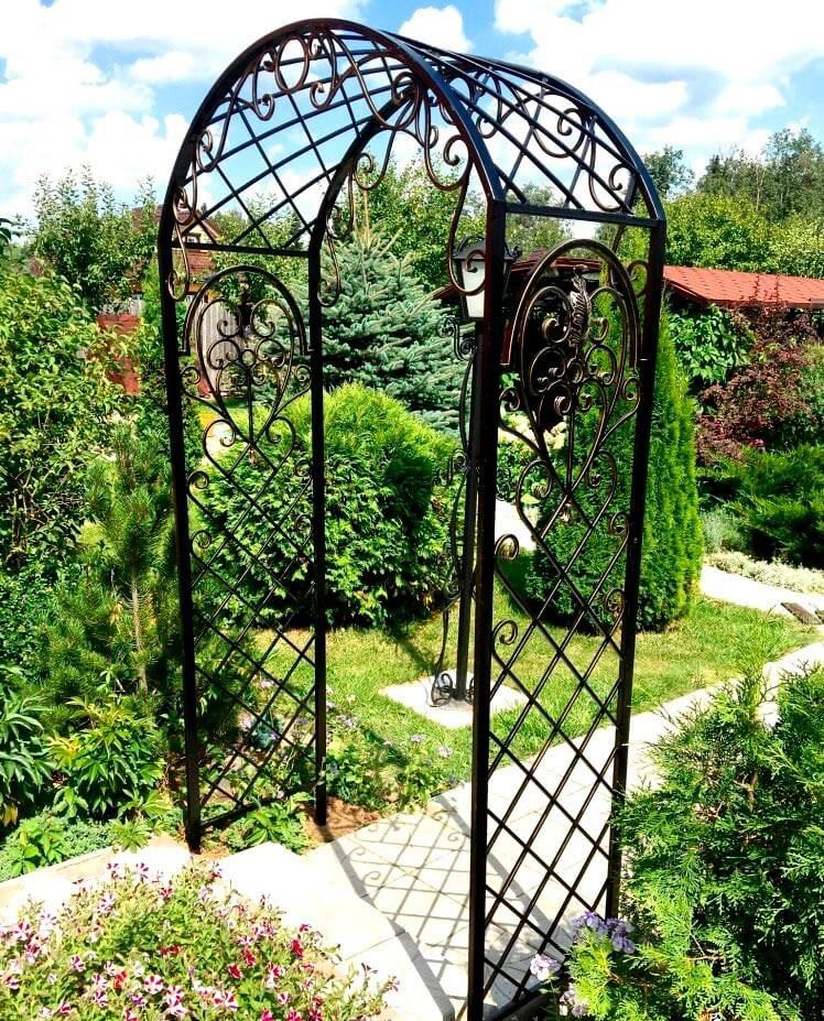 Фотография товара Металлическая садовая арка