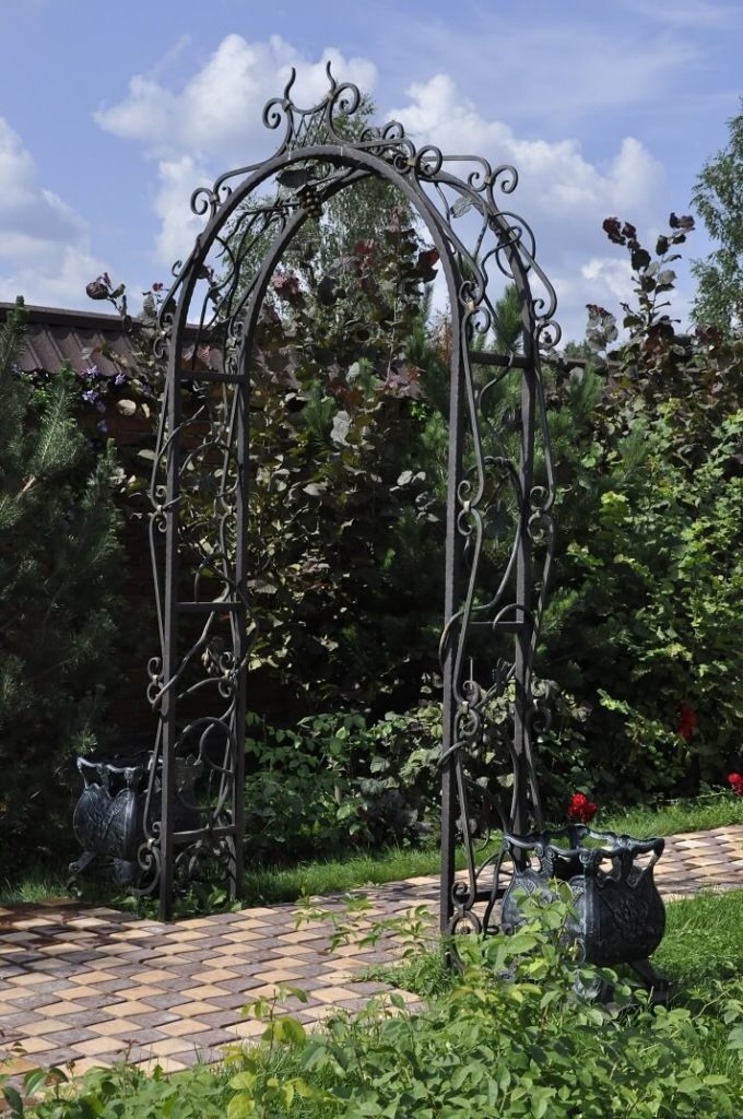 Фотография товара Кованая садовая арка