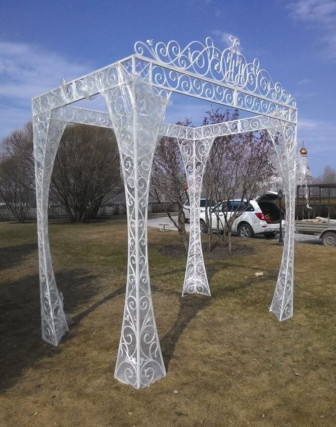 Фотография товара Кованая свадебная арка шатер