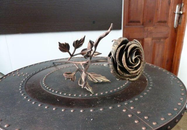 Фотография товара Кованая роза в подарок