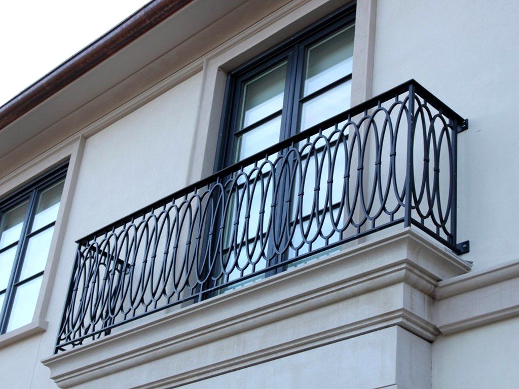 Фотография товара Кованое ограждение для балкона дома