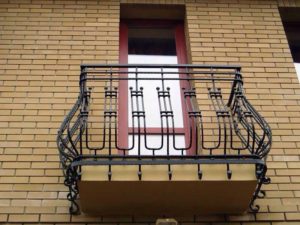 Фотография товара Кованые перила для балкона №2