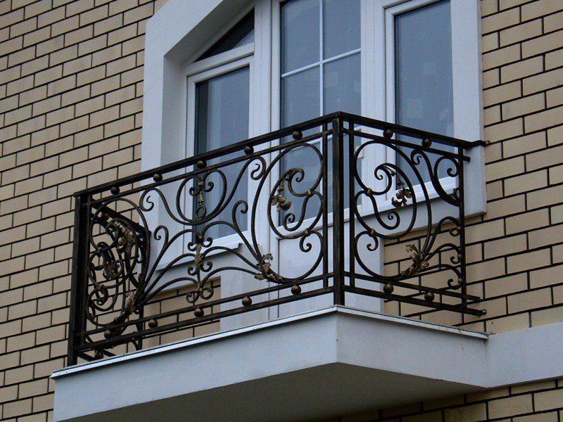 Фотография товара Кованые перила для балкона №4