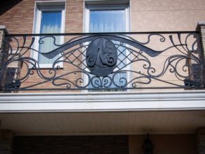 Фотография товара Кованые перила для балкона №8