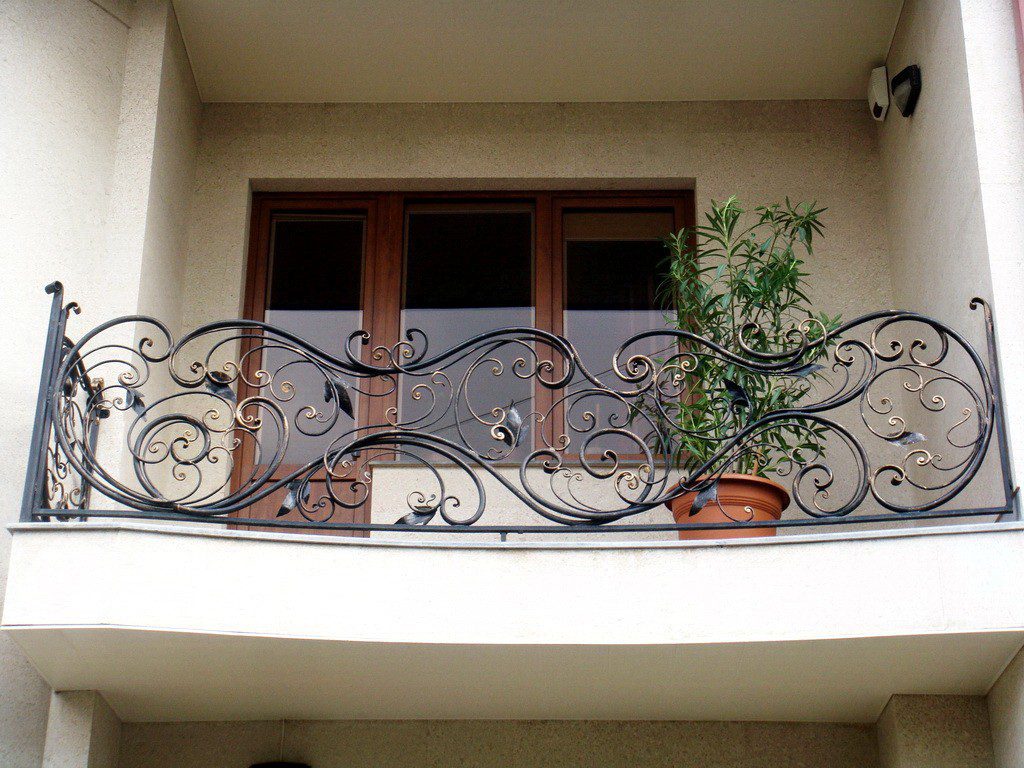Фотография товара Кованые перила для балкона №9