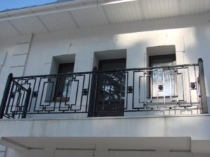 Фотография товара Кованые балконные перила №11