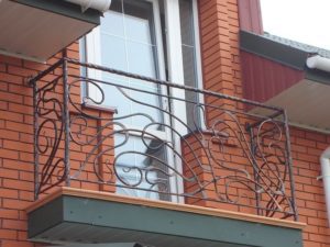 Фотография товара Кованые перила для балкона №5