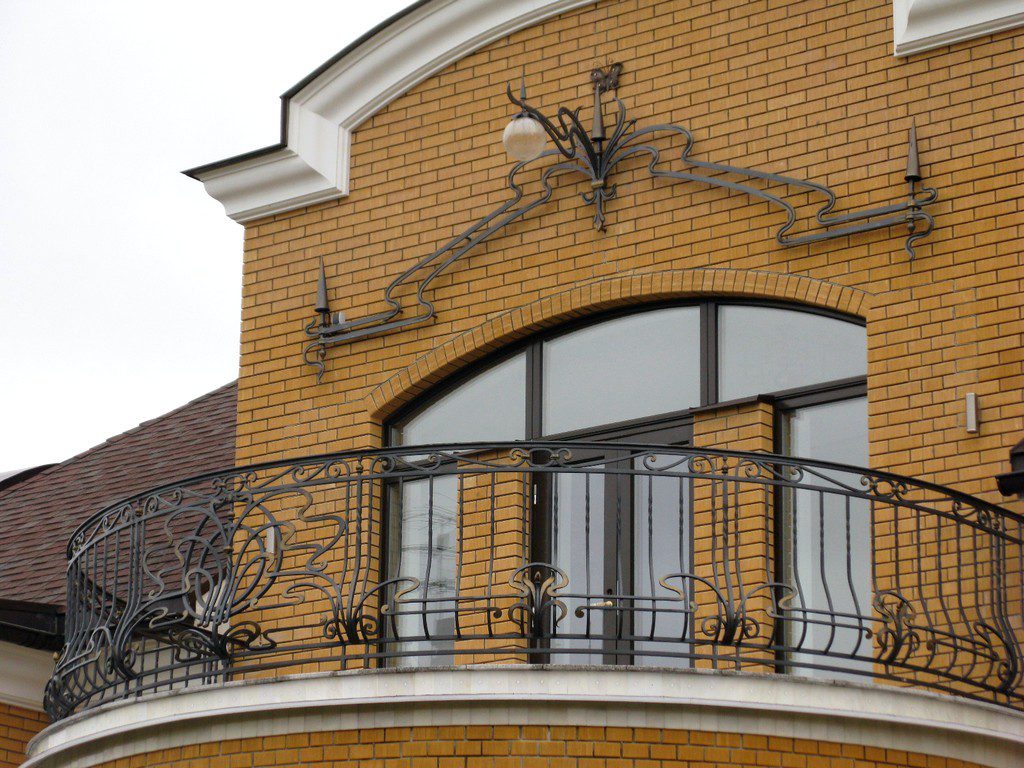 Фотография товара Кованые балконные перила №16