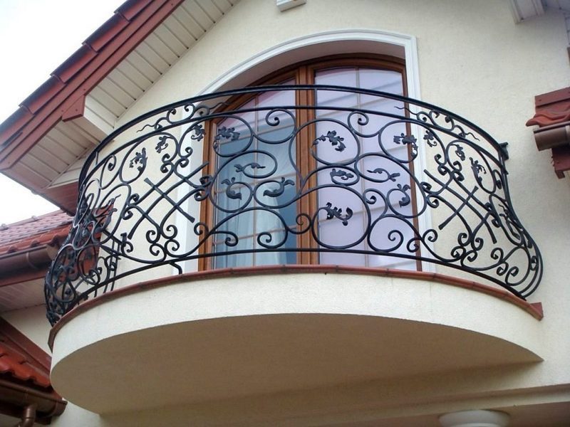 Фотография товара Кованые перила для балкона №6