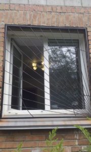 Фотография товара Оконная решетка на окно с прямыми