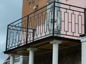 Фотография товара Балкон прямоугольный металлический