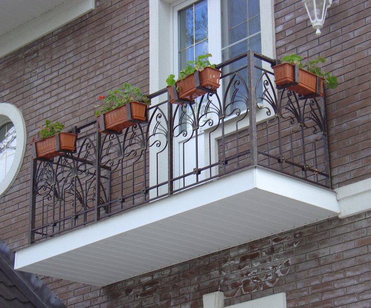 Фотография товара Кованый балкон в частном доме