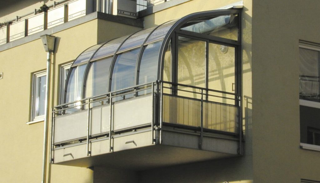 Фотография товара Балкон из поликарбоната №2