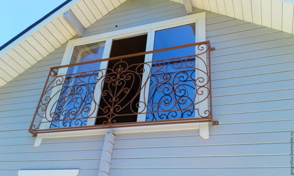 Фотография товара Французский балкон кованый