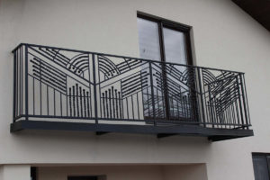 Фотография товара Балкон с коваными элементами