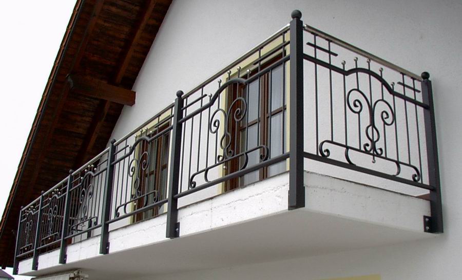 Фотография товара Кованый балкон прямоугольный