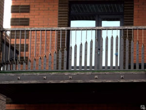 Фотография товара Металлический балкон для частного дома №3
