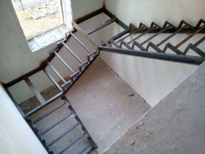 Фотография товара Каркас лестницы на второй этаж из металла