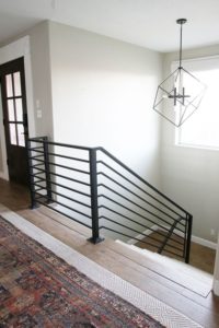 Фотография товара Перила для лестницы в доме стиль ЛОФТ
