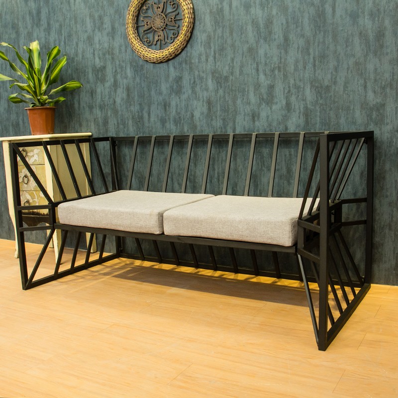Фотография товара Металлический диван в стиле ЛОФТ